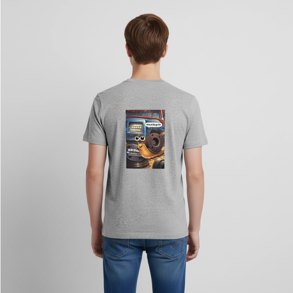 Its a Slug Life Kids Shirt - heather gray