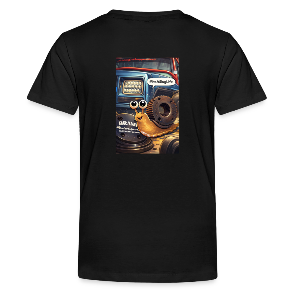 Its a Slug Life Kids Shirt - black
