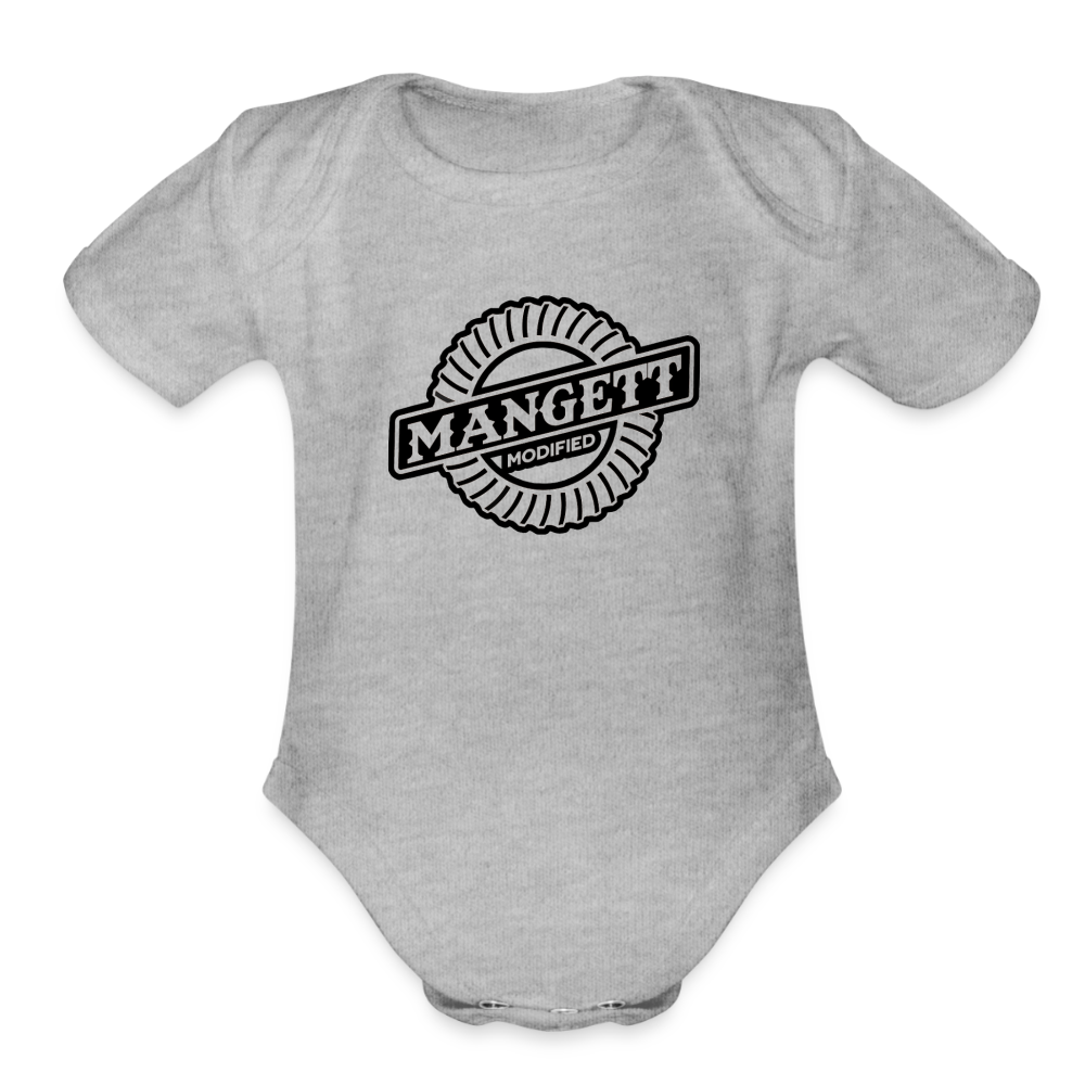 Mangett Modified Baby Onsie - heather grey