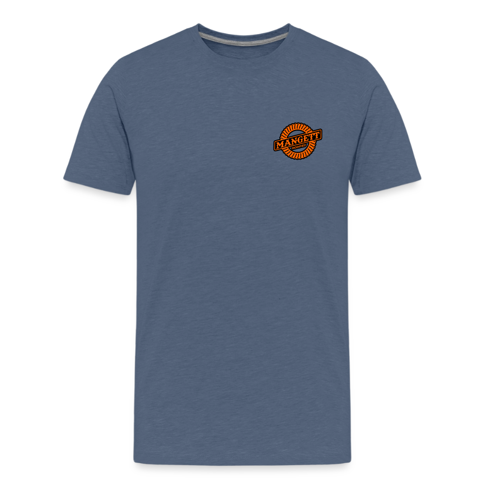 Mangett Modified Flexy Kids Shirt - heather blue