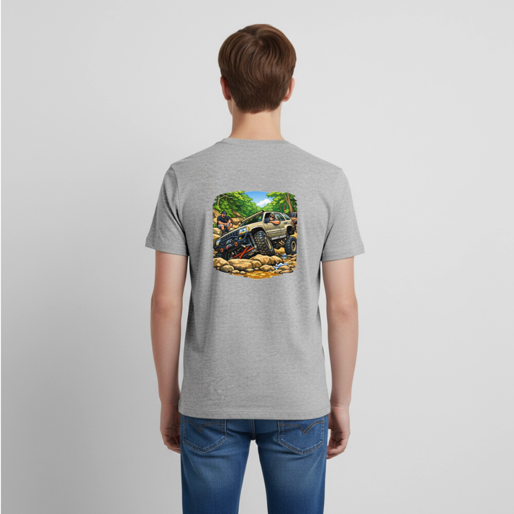 Mangett Modified Offroad Kids Shirt - heather gray