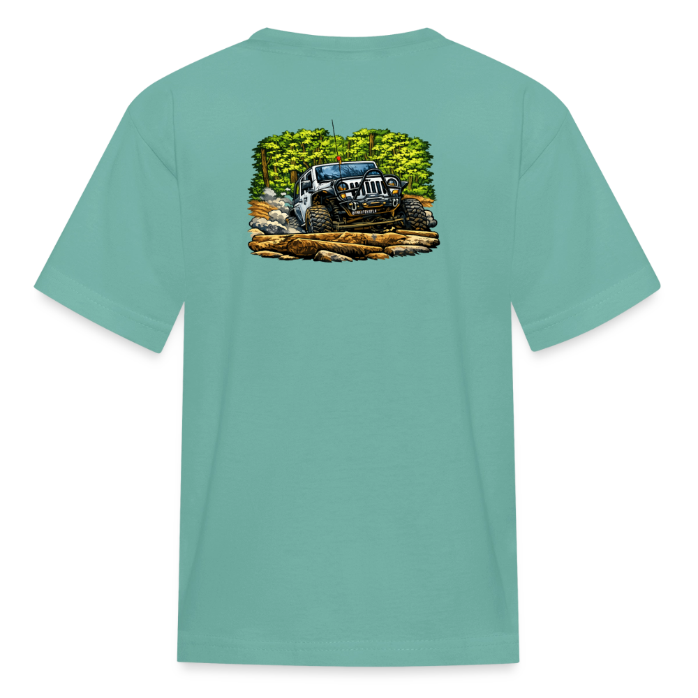 Toyryla Homes Offroad Kids' T-Shirt - aquatic