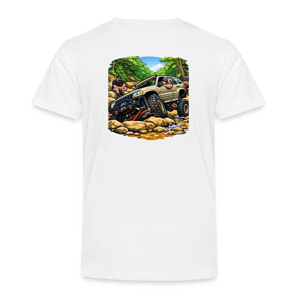 Mangett Modified Offroad Toddler Shirt - white