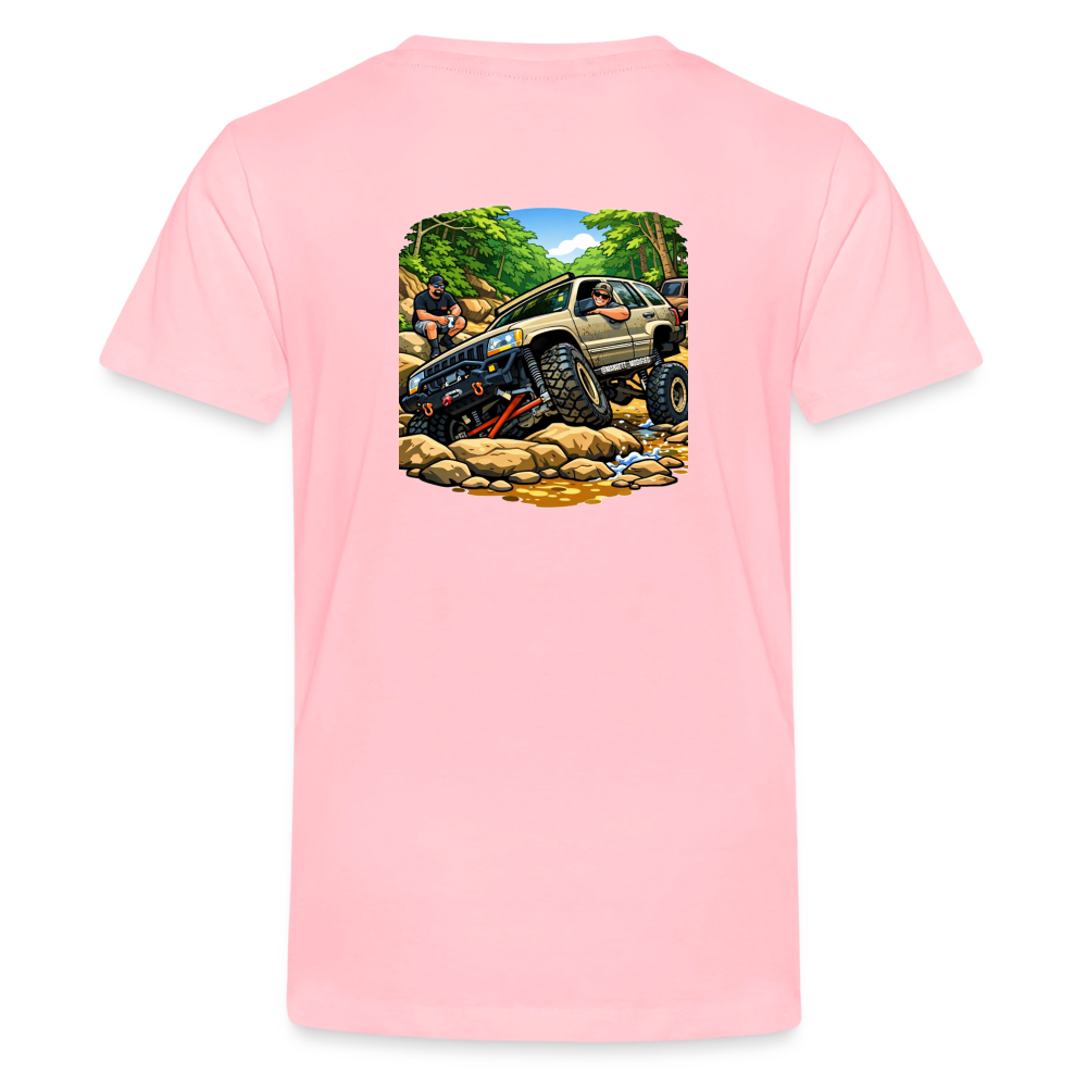 Mangett Modified Offroad Kids Shirt - pink