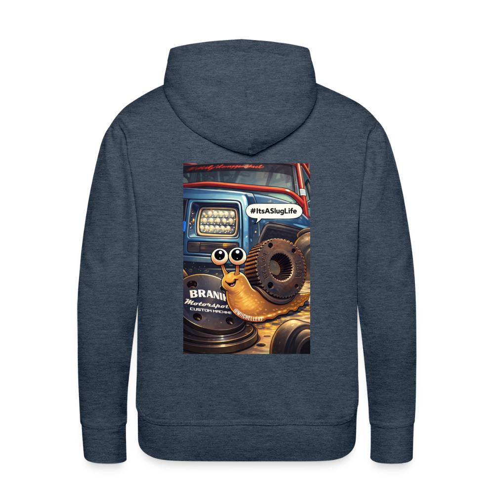 It's a Slug Life Hoodie - heather denim