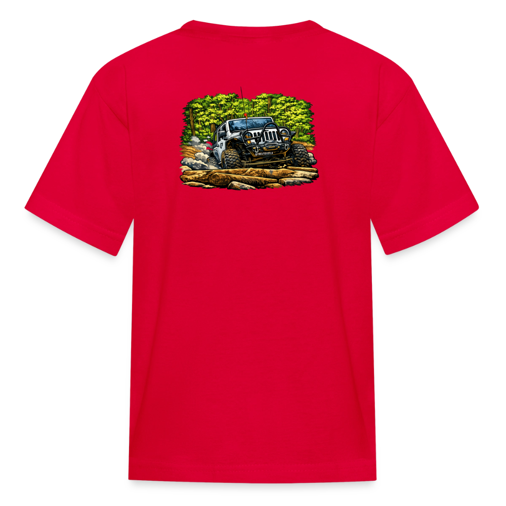 Toyryla Homes Offroad Kids' T-Shirt - red