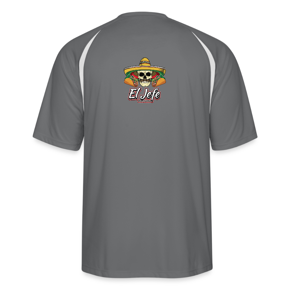 El Jefe Taco Dry Fit - dark gray/white