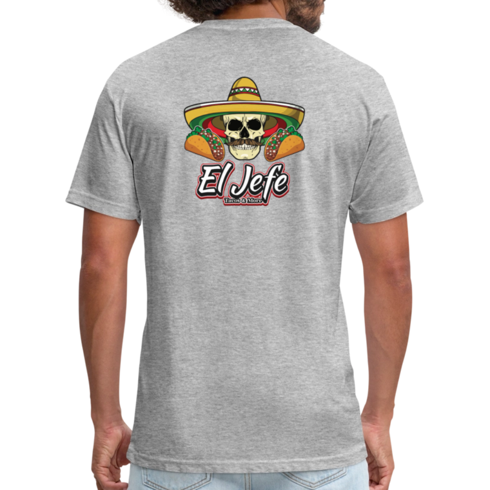 El Jefe Tacos - heather gray