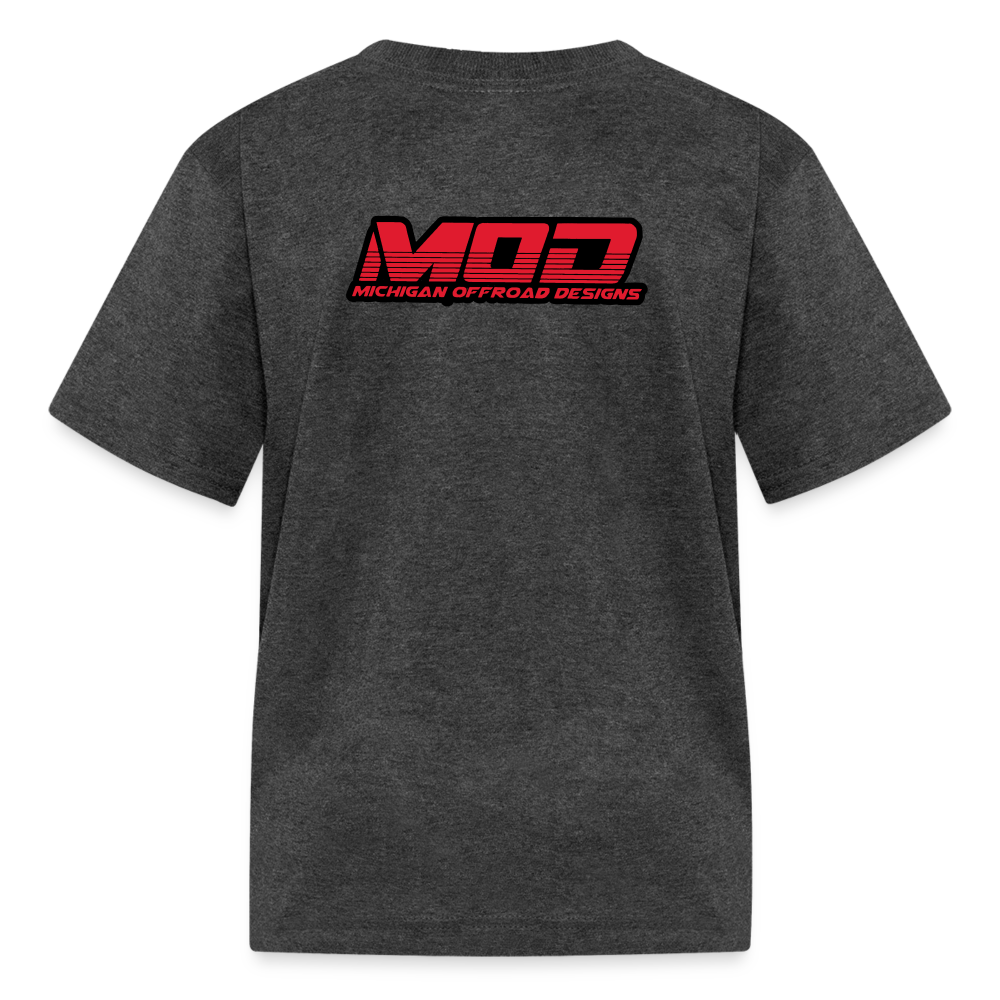 Michigan Offroad Designs Kids' T-Shirt - heather black