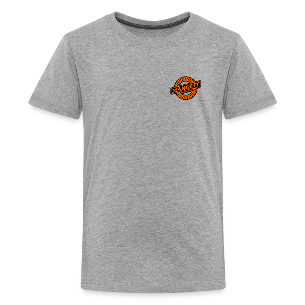Mangett Modified Offroad Kids Shirt - heather gray