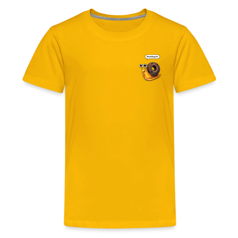 Its a Slug Life Kids Shirt - sun yellow
