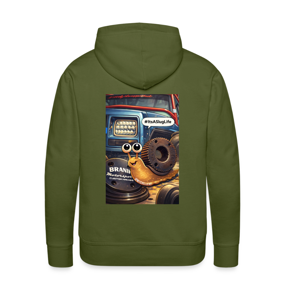 It's a Slug Life Hoodie - olive green