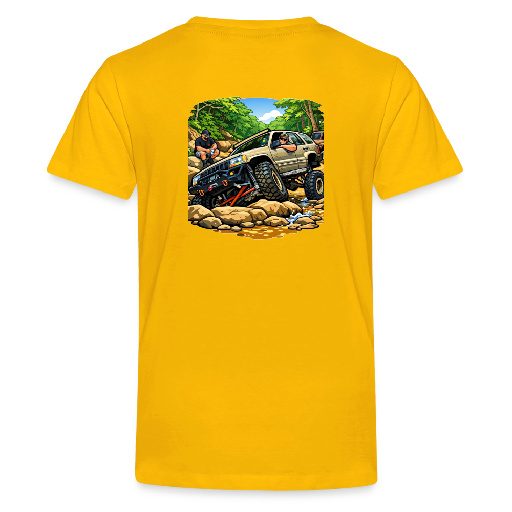 Mangett Modified Offroad Kids Shirt - sun yellow