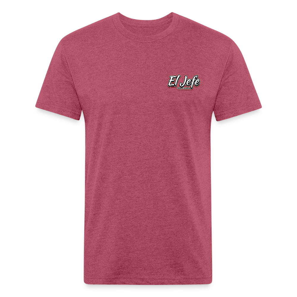 El Jefe Tacos - heather burgundy