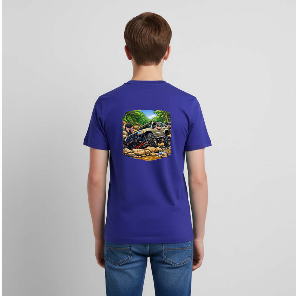 Mangett Modified Offroad Kids Shirt - royal blue