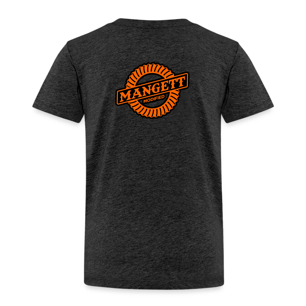 Mangett Modified Toddler T-Shirt - charcoal grey