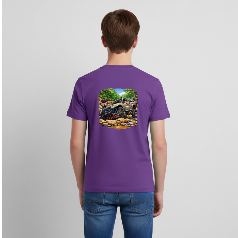 Mangett Modified Offroad Kids Shirt - purple