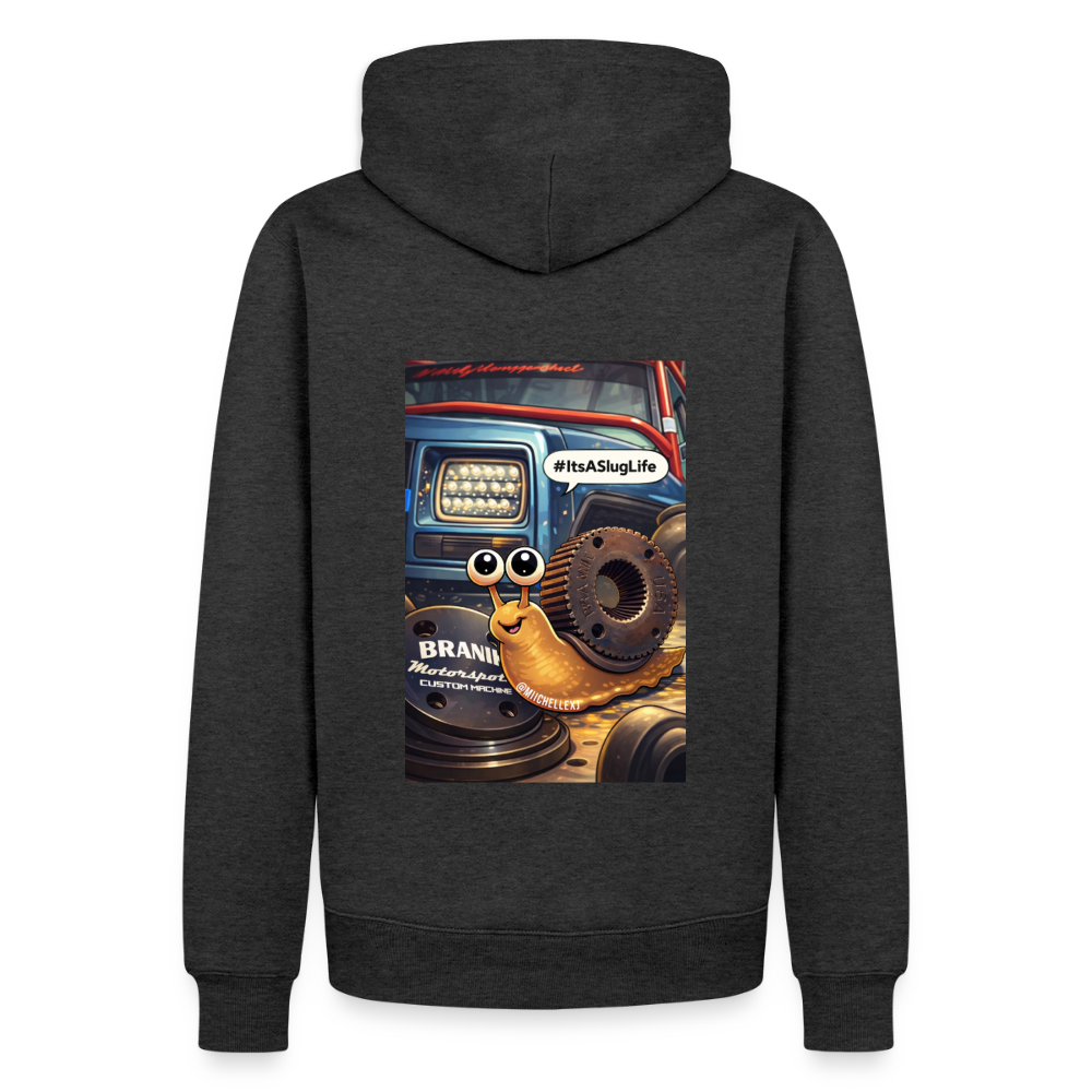 It's a Slug Life Hoodie - heather anthracite