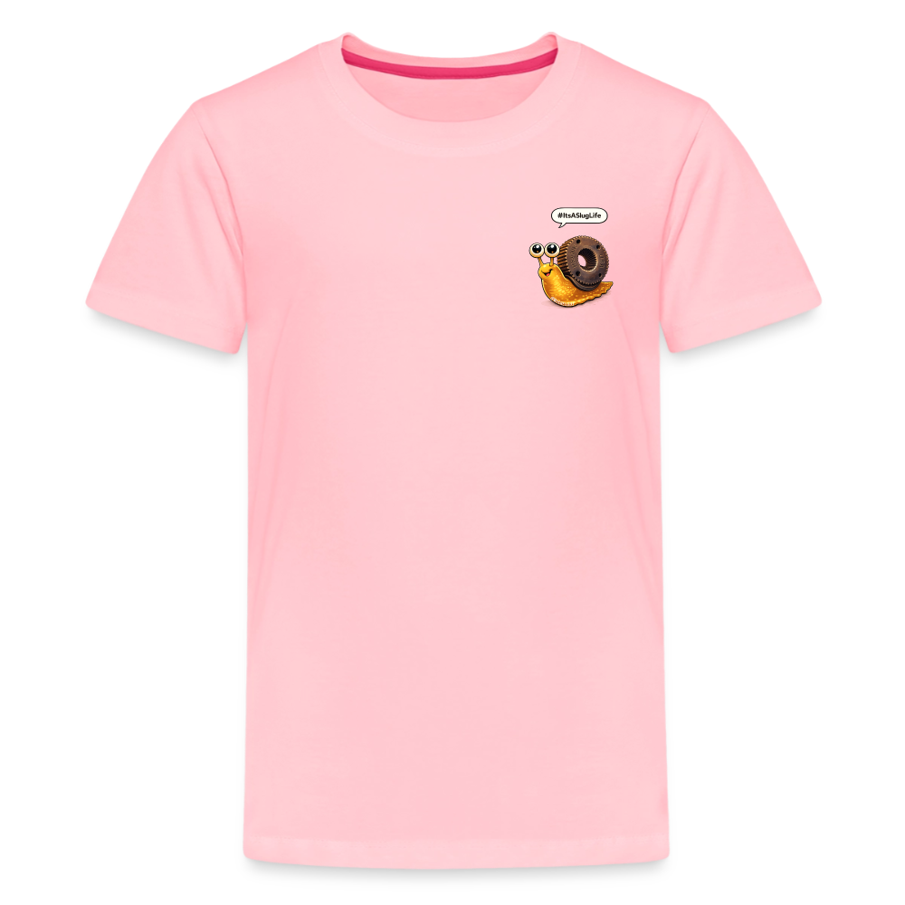 Its a Slug Life Kids Shirt - pink