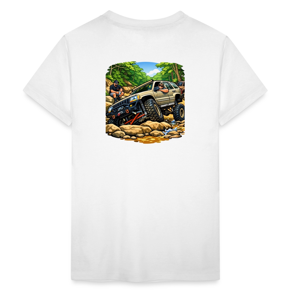 Mangett Modified Offroad Kids Shirt - white