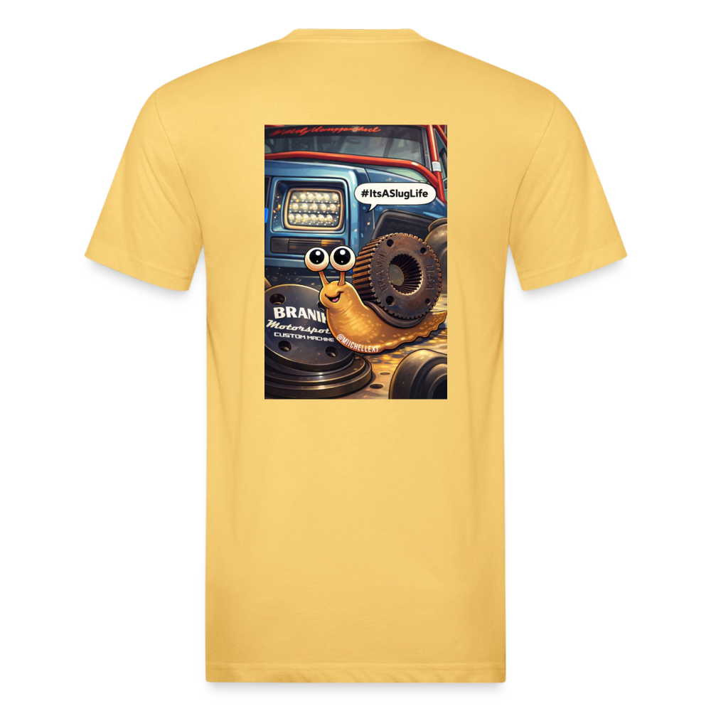It's a Slug Life - pastel yellow