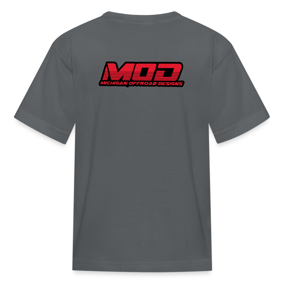 Michigan Offroad Designs Kids' T-Shirt - charcoal