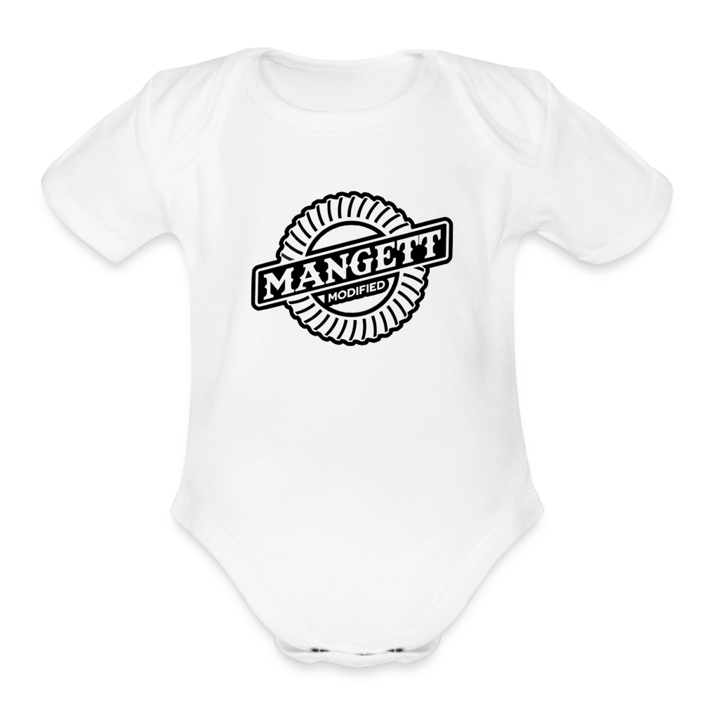 Mangett Modified Baby Onsie - white