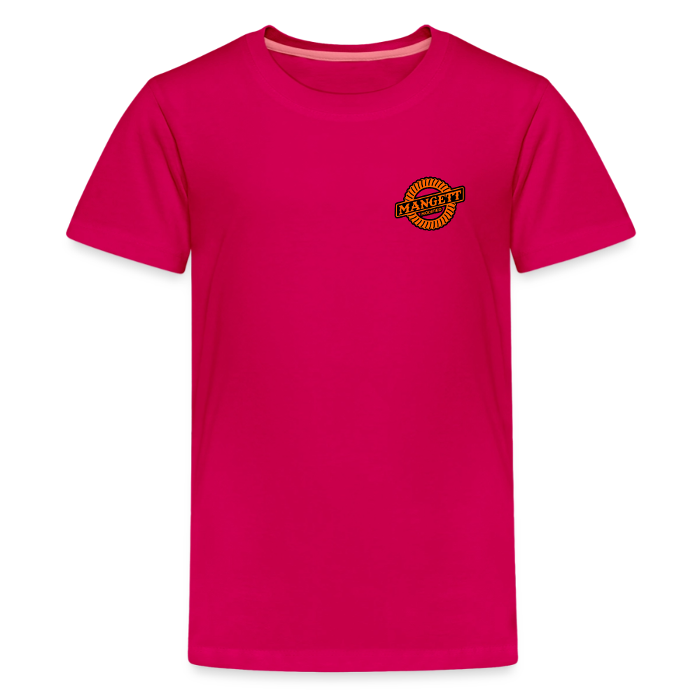 Mangett Modified Flexy Kids Shirt - dark pink
