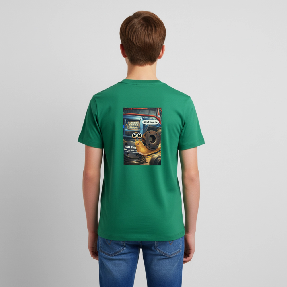Its a Slug Life Kids Shirt - kelly green