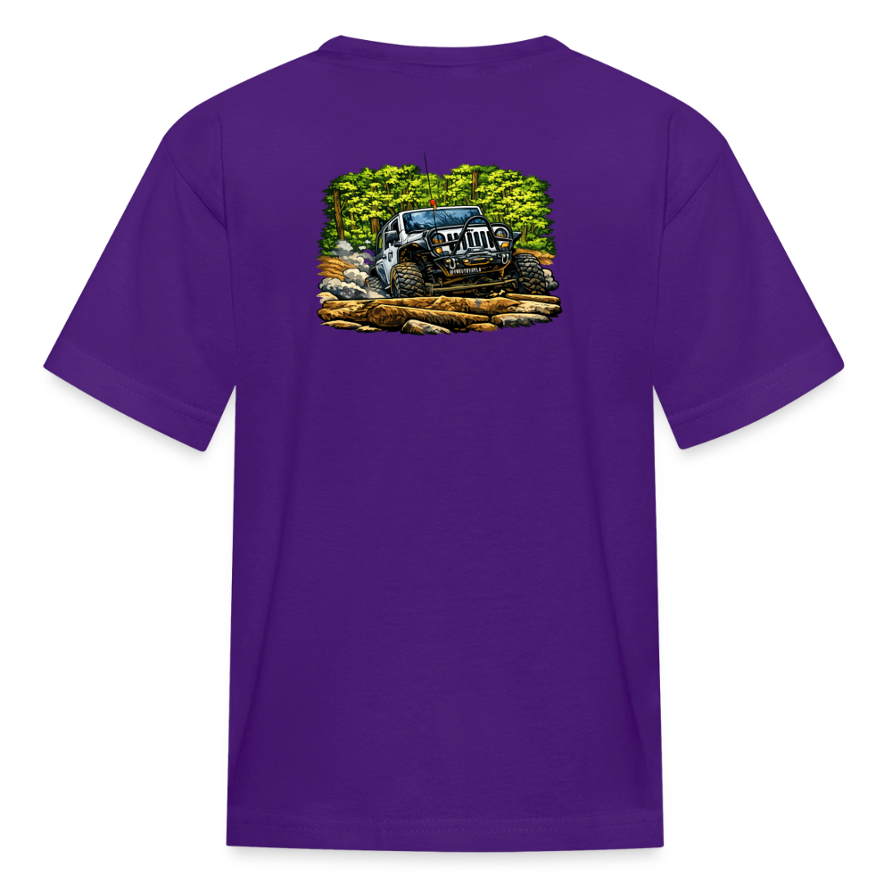 Toyryla Homes Offroad Kids' T-Shirt - purple