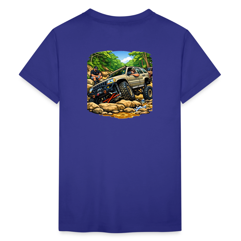 Mangett Modified Offroad Kids Shirt - royal blue