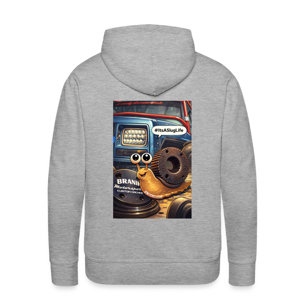It's a Slug Life Hoodie - heather grey