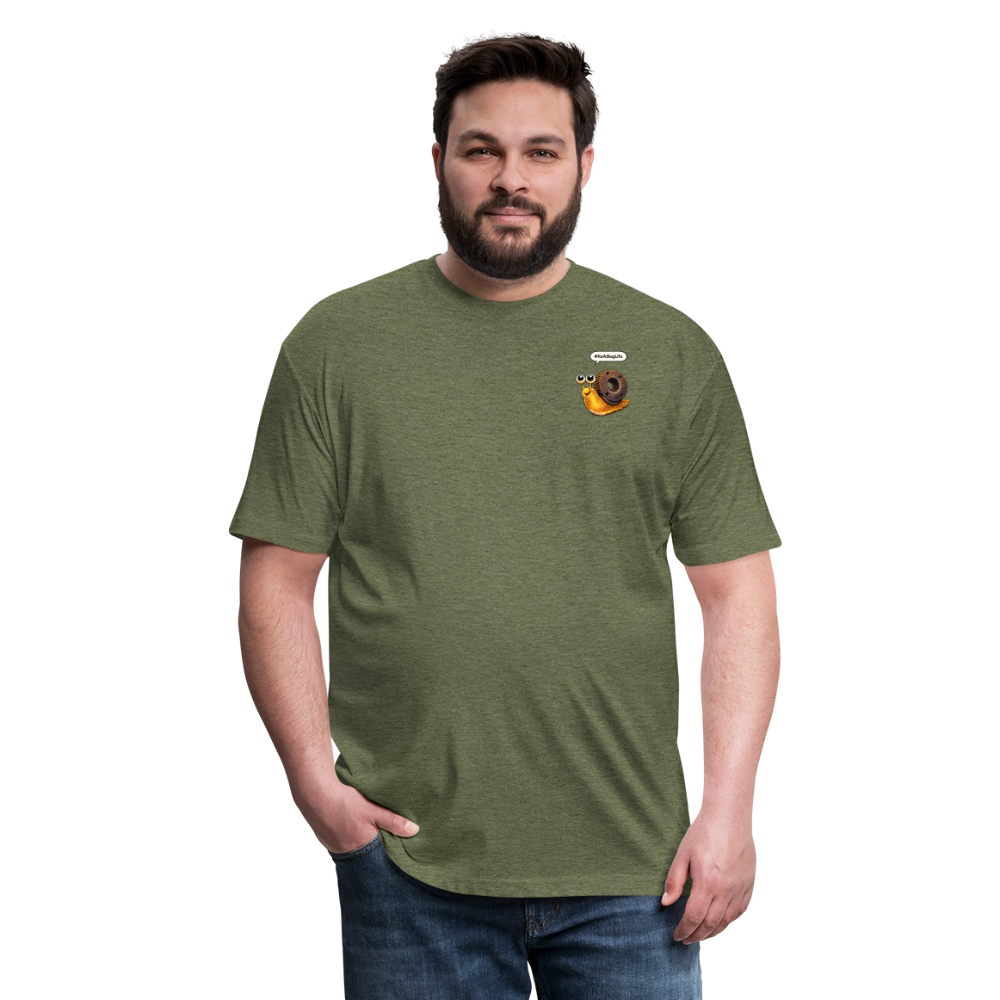 It's a Slug Life - heather military green