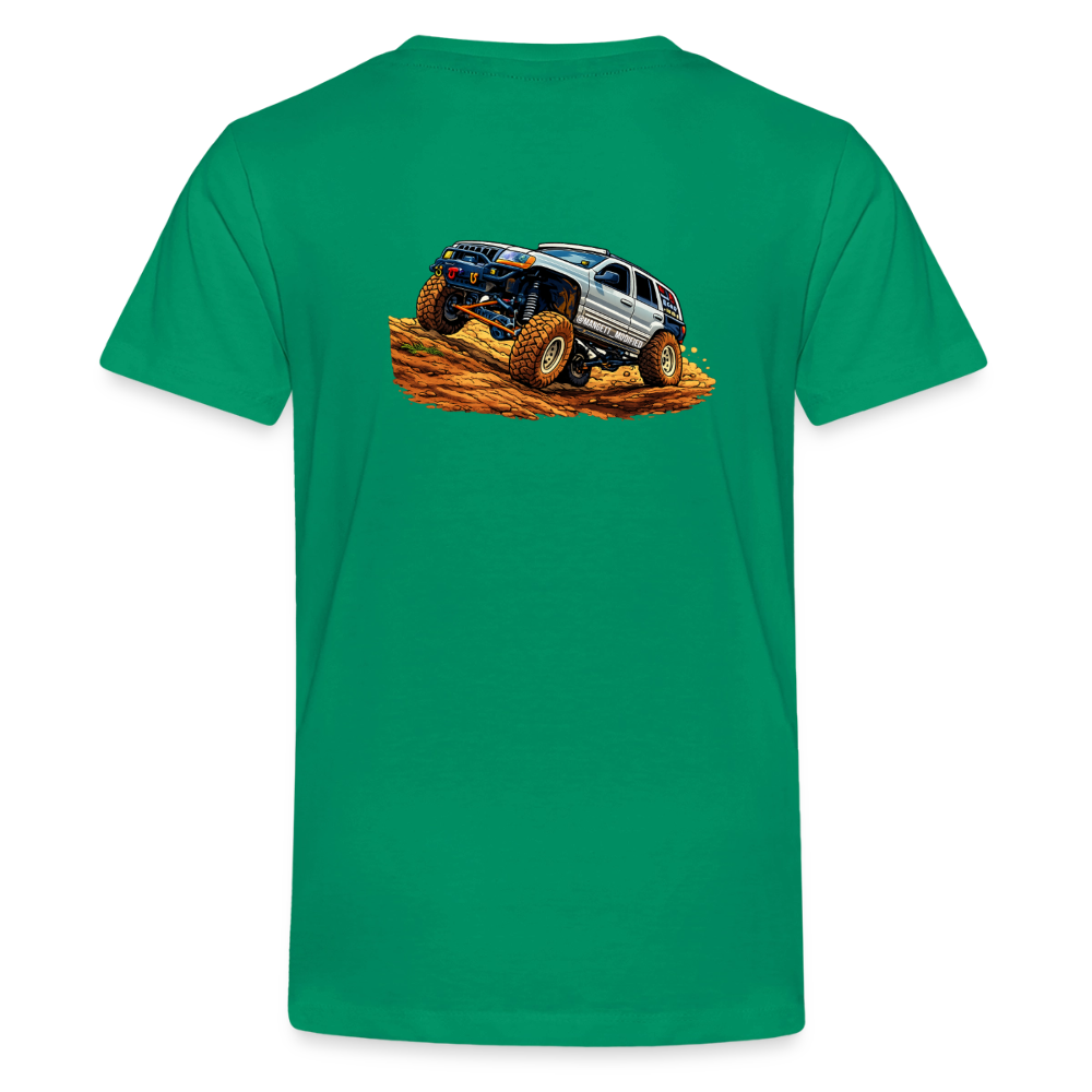 Mangett Modified Flexy Kids Shirt - kelly green