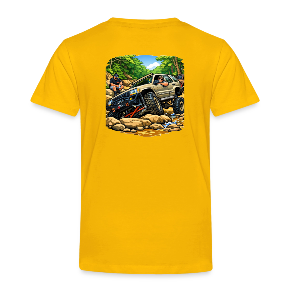 Mangett Modified Offroad Toddler Shirt - sun yellow