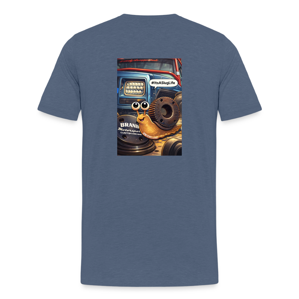 Its a Slug Life Kids Shirt - heather blue