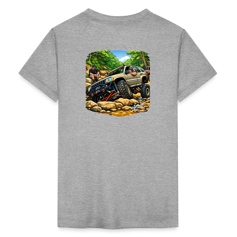 Mangett Modified Offroad Kids Shirt - heather gray