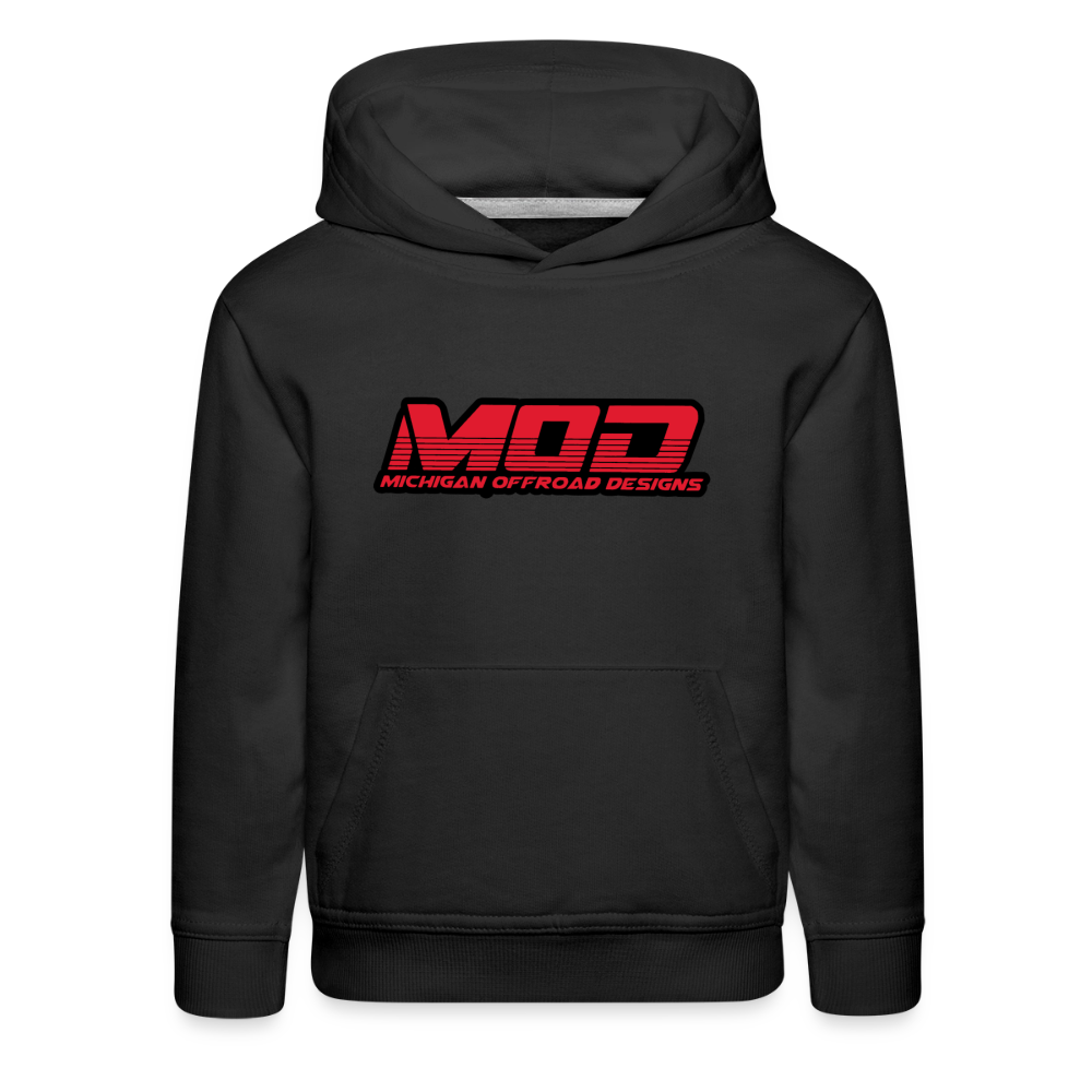 Michigan Offroad Designs Kids Hoodie - black