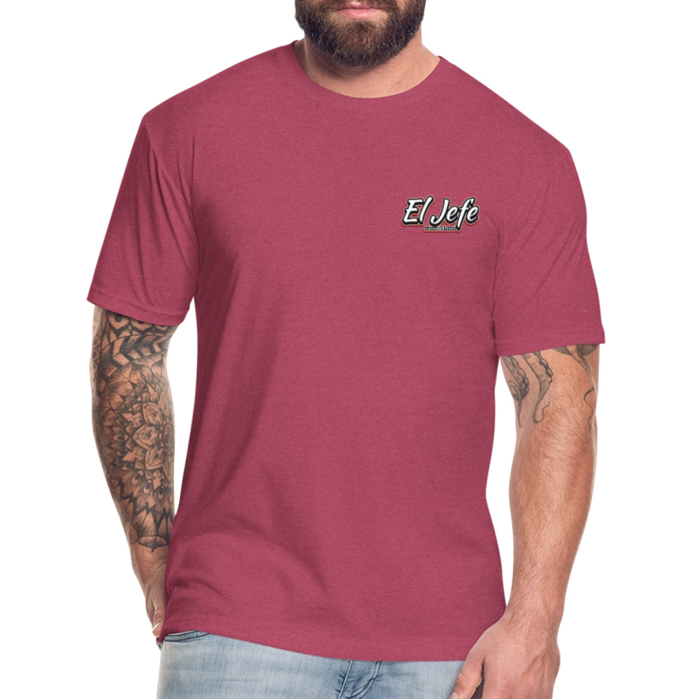 El Jefe Tacos - heather burgundy