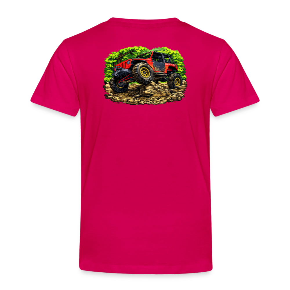 MOD Offroad Toddler Shirt - dark pink