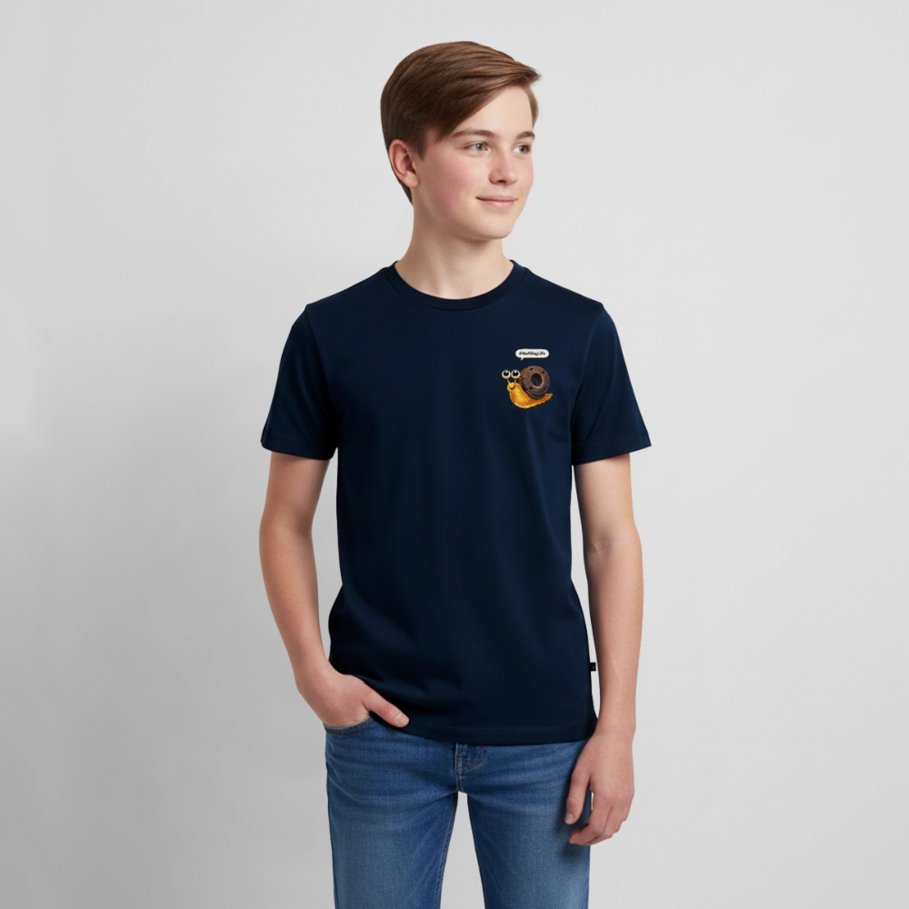 Its a Slug Life Kids Shirt - deep navy