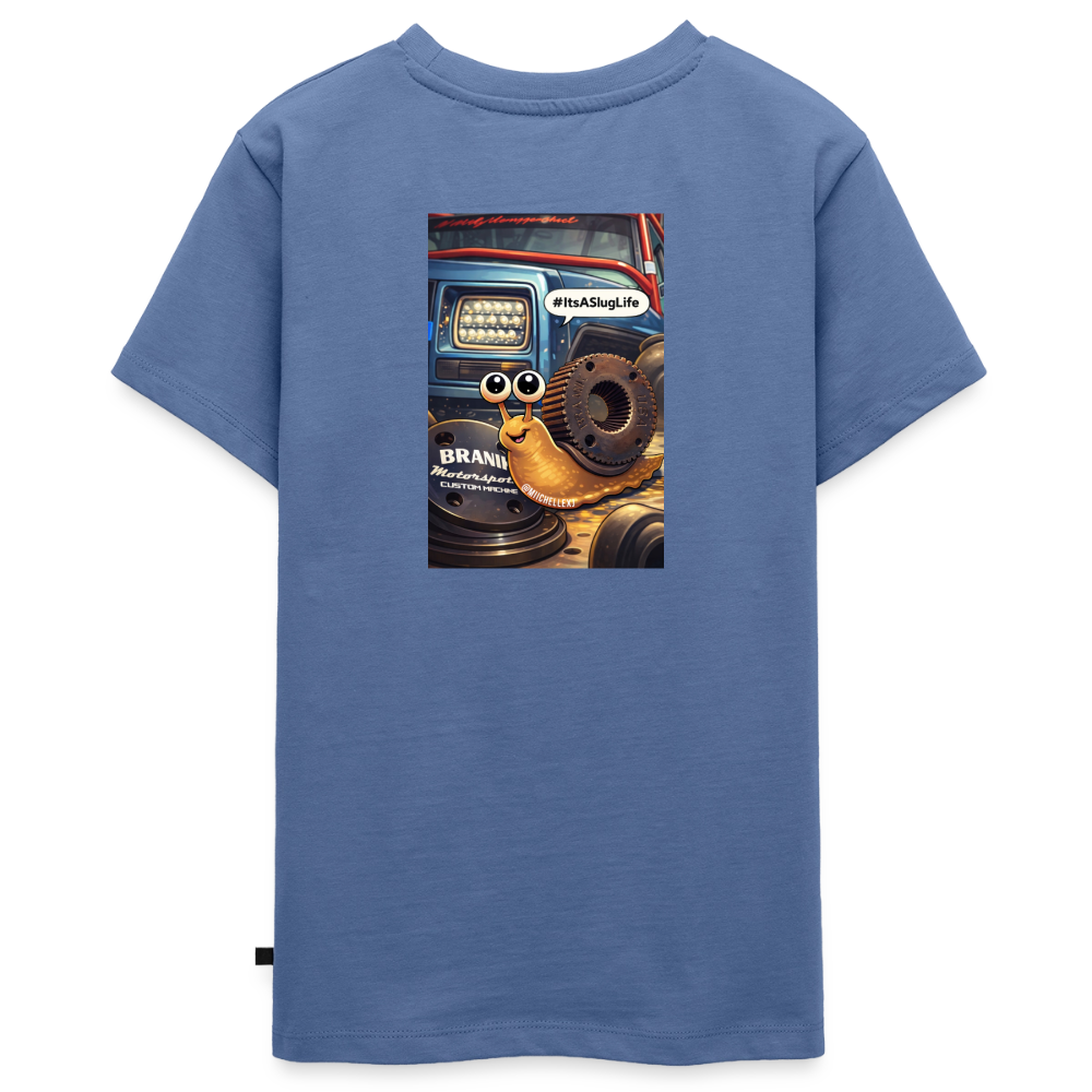 Its a Slug Life Kids Shirt - stone blue 