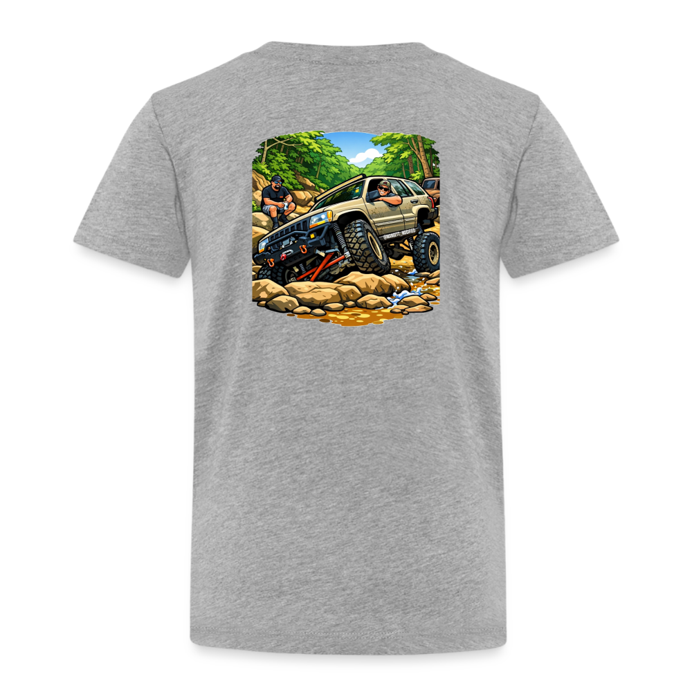 Mangett Modified Offroad Toddler Shirt - heather gray