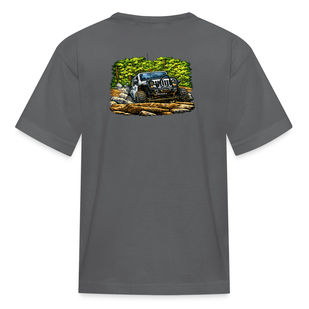 Toyryla Homes Offroad Kids' T-Shirt - charcoal