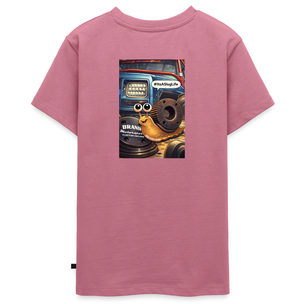 Its a Slug Life Kids Shirt - mauve