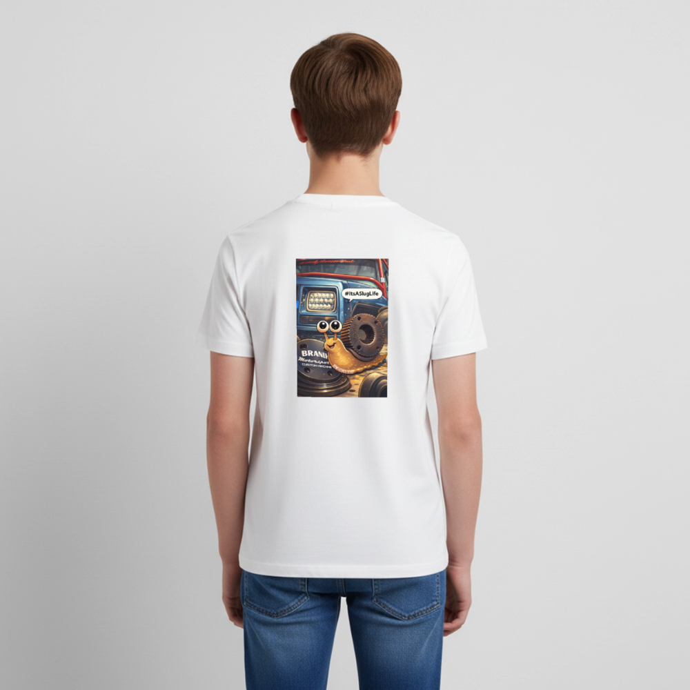 Its a Slug Life Kids Shirt - white