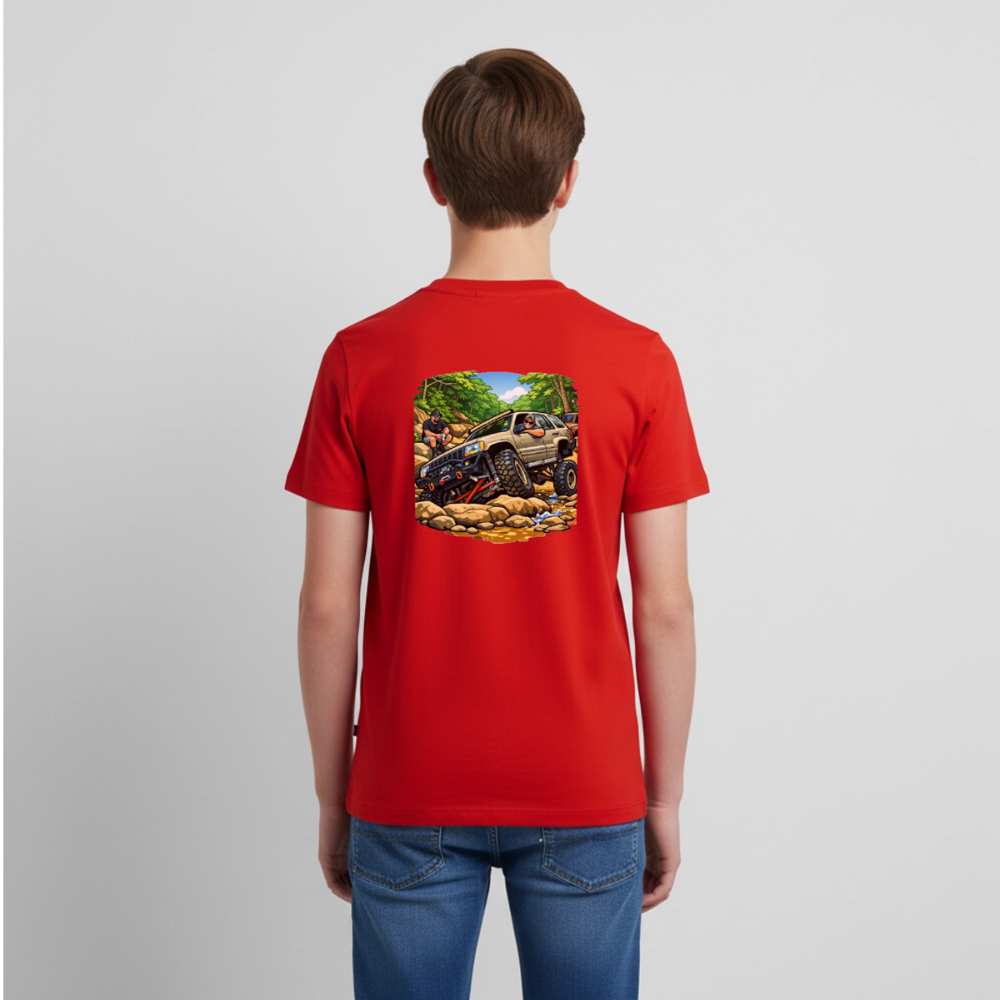 Mangett Modified Offroad Kids Shirt - red