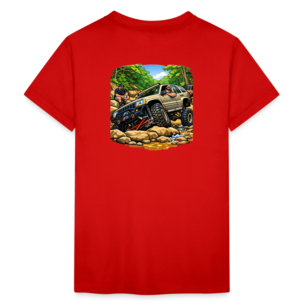 Mangett Modified Offroad Kids Shirt - red