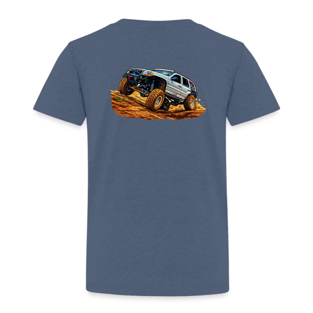Mangett Modified Flexy Toddler Shirt - heather blue