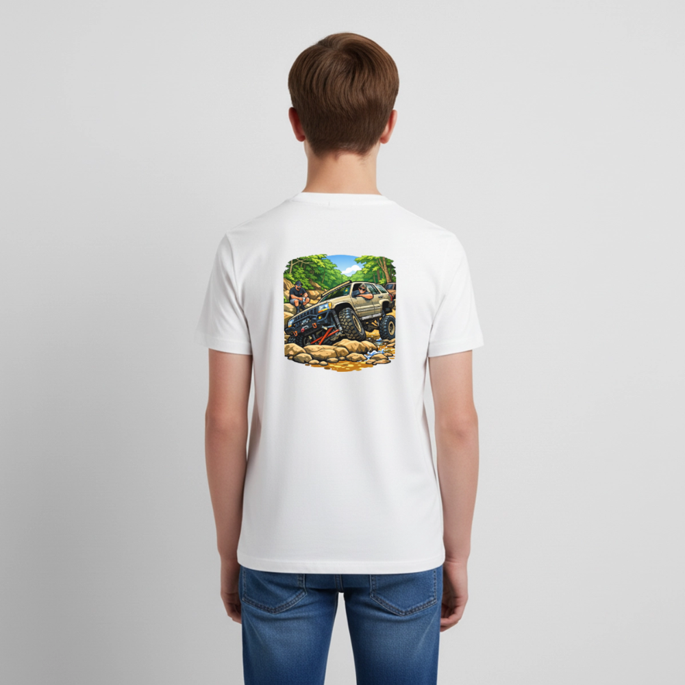 Mangett Modified Offroad Kids Shirt - white